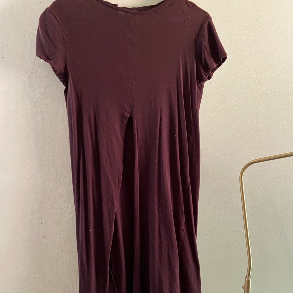 Zara Plum Shirt Dress